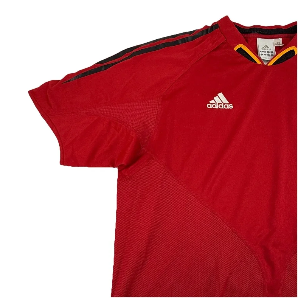 VTG Adidas Germany 2004/2005 Third Football Soccer Shirt Jersey Red Men's XL
